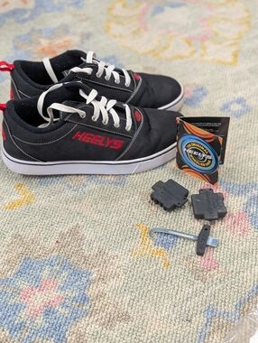 Heelys Black and Red Logo Skate Shoe Insole